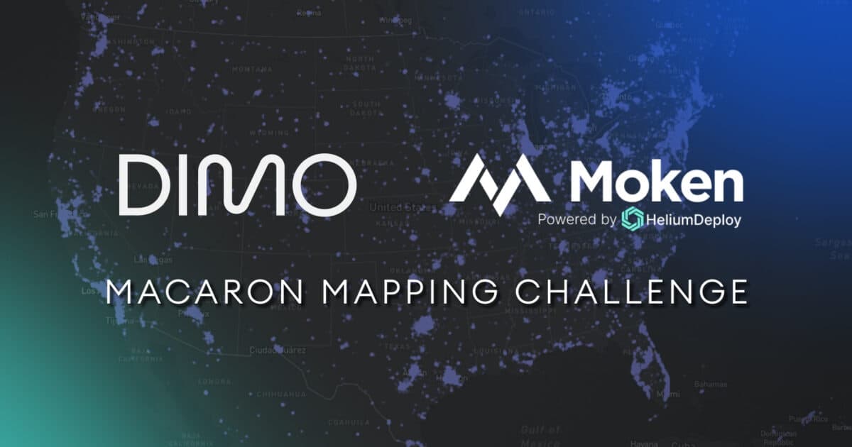 DIMO and Helium Join Forces for Mapping Contest