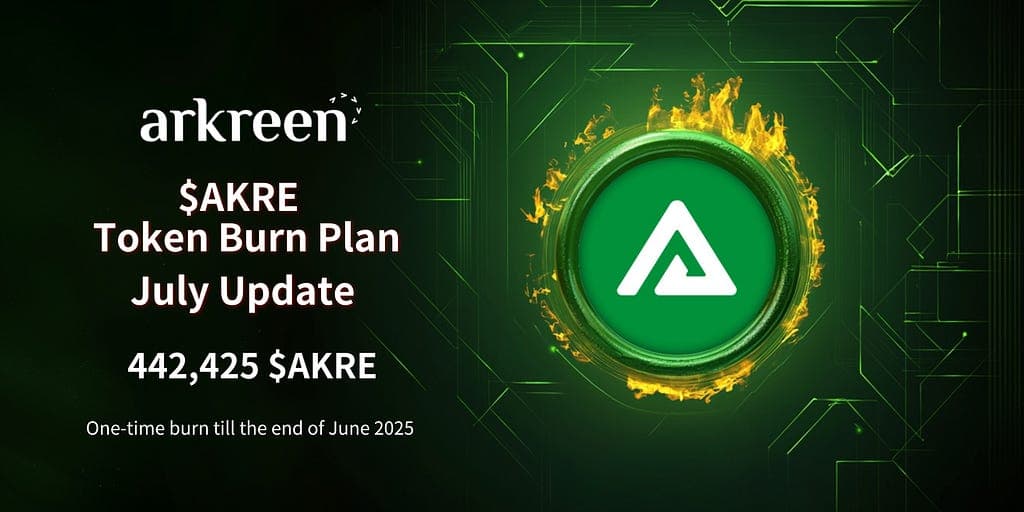 Arkreen Monthly Token Burn and Sustainability Update