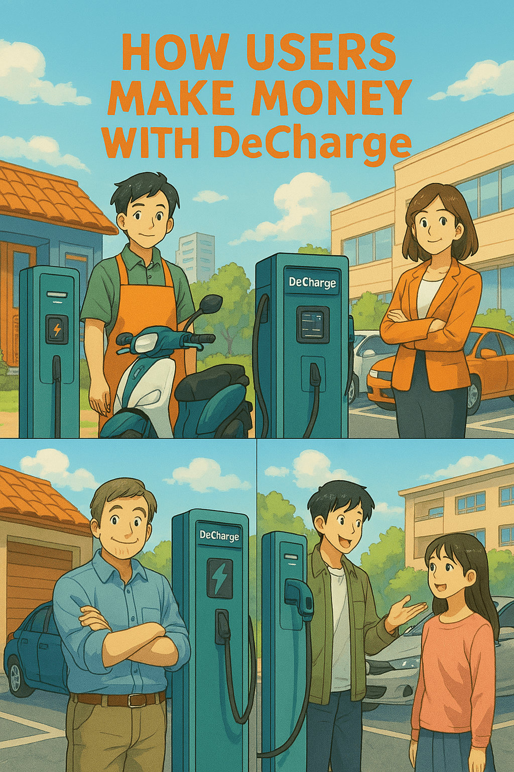 Empowering Communities with DeCharge: Turning Electricity into Income