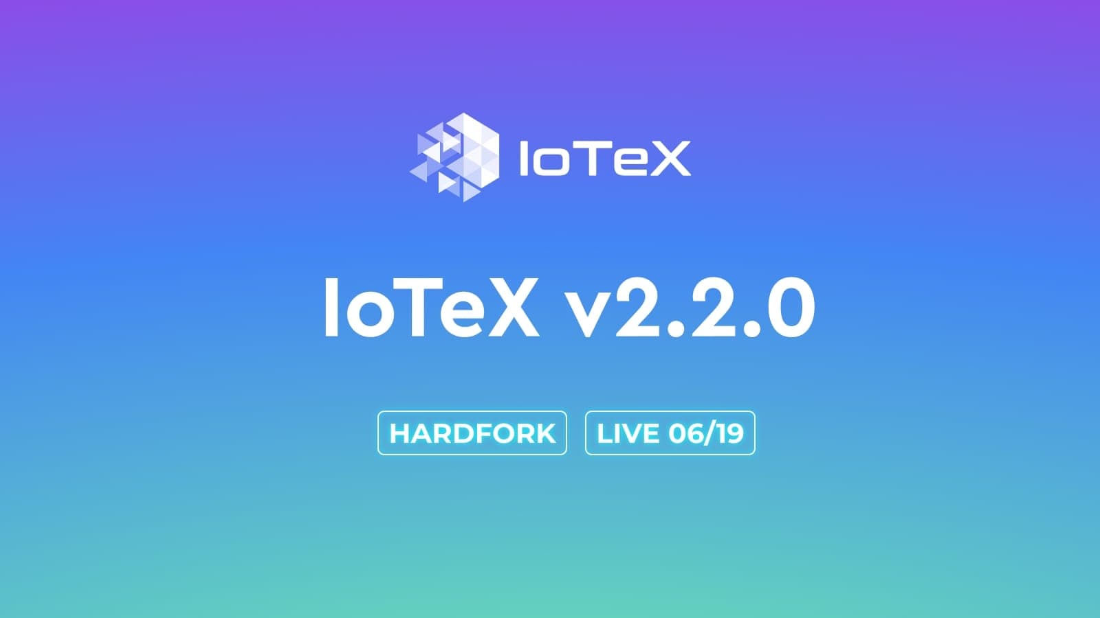 IoTeX Activates v2.2 Hard Fork for Sub-3 Second Transaction Finality