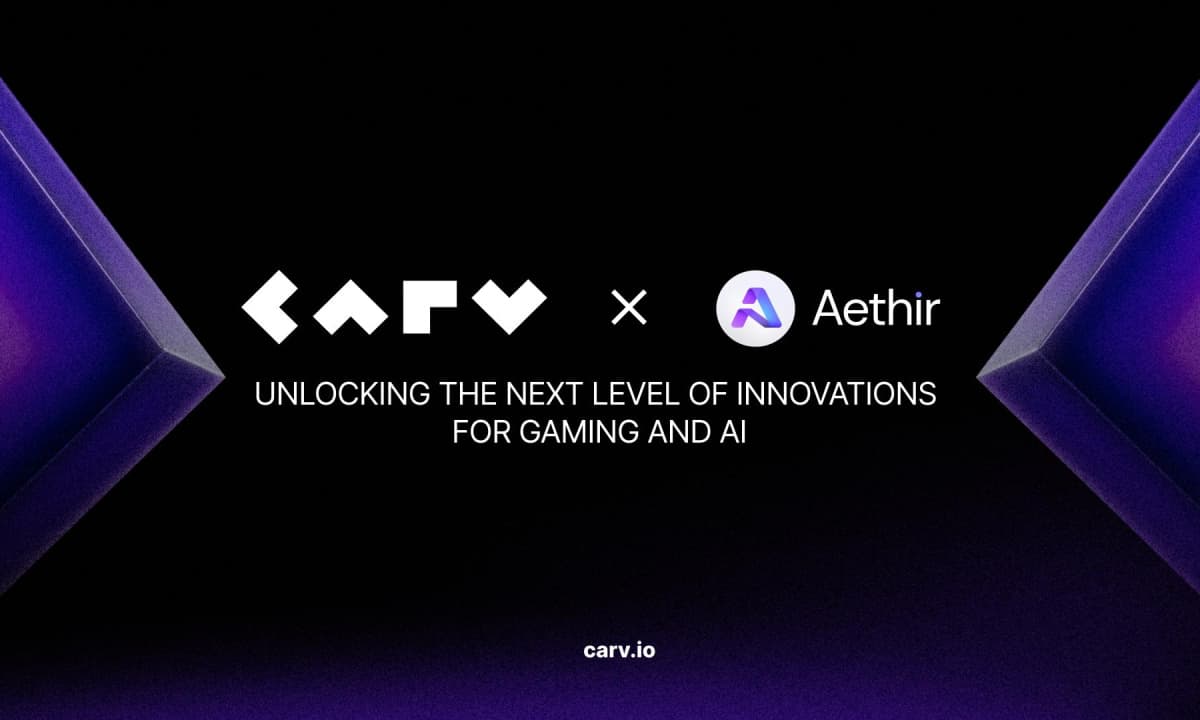 CARV and Aethir Partner to Revolutionize Gaming and AI Ecosystems