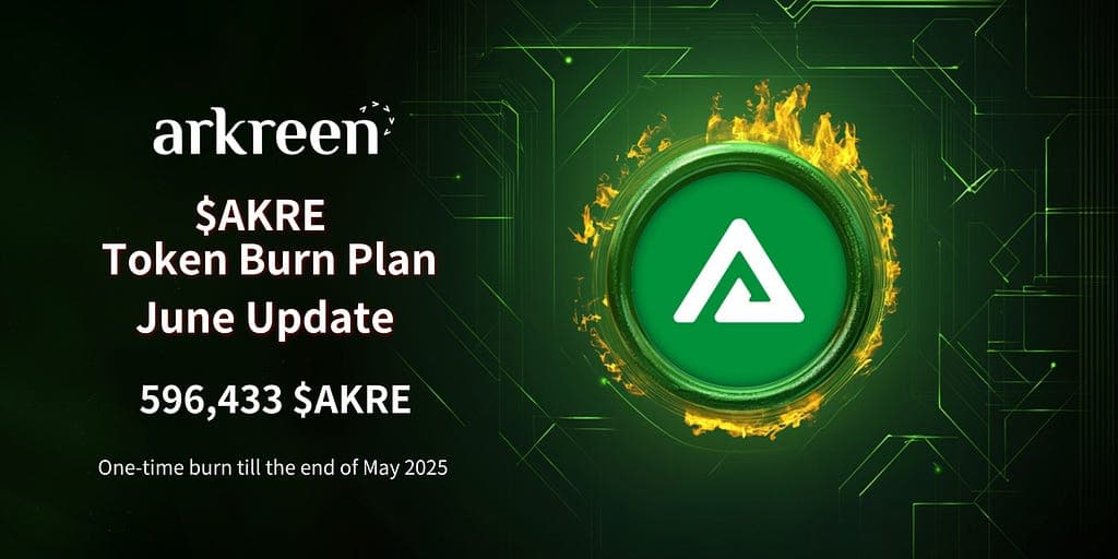 Arkreen Monthly Token Burn Report
