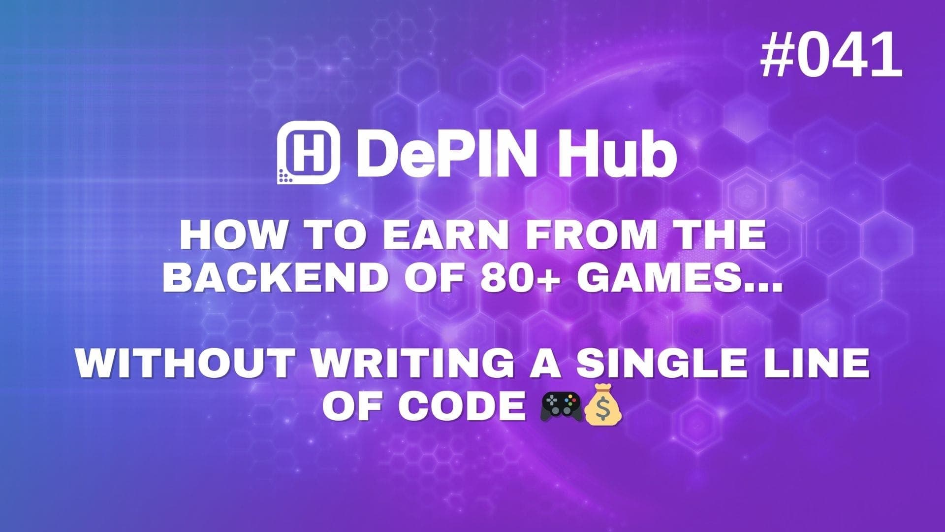 #041- How to Earn from the Backend of 80+ Games… Without Writing a Single Line of Code 🎮💰