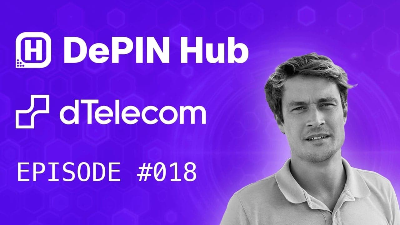Podcast #018 - dTelecom - A global P2P network for real-time communication (RTC) powered by DePIN