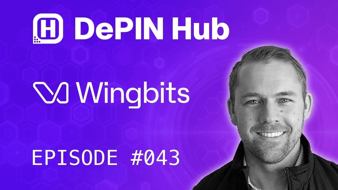 Podcast #043 - Wingbits - Web3 Real-Time Flight Tracking Technology