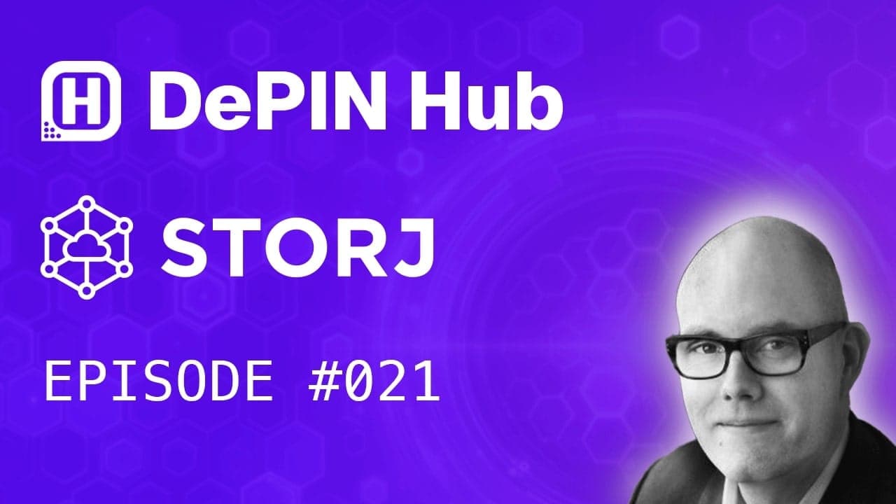 Podcast #021 - STORJ - A Faster, Cheaper, and Greener Alternative to AWS S3