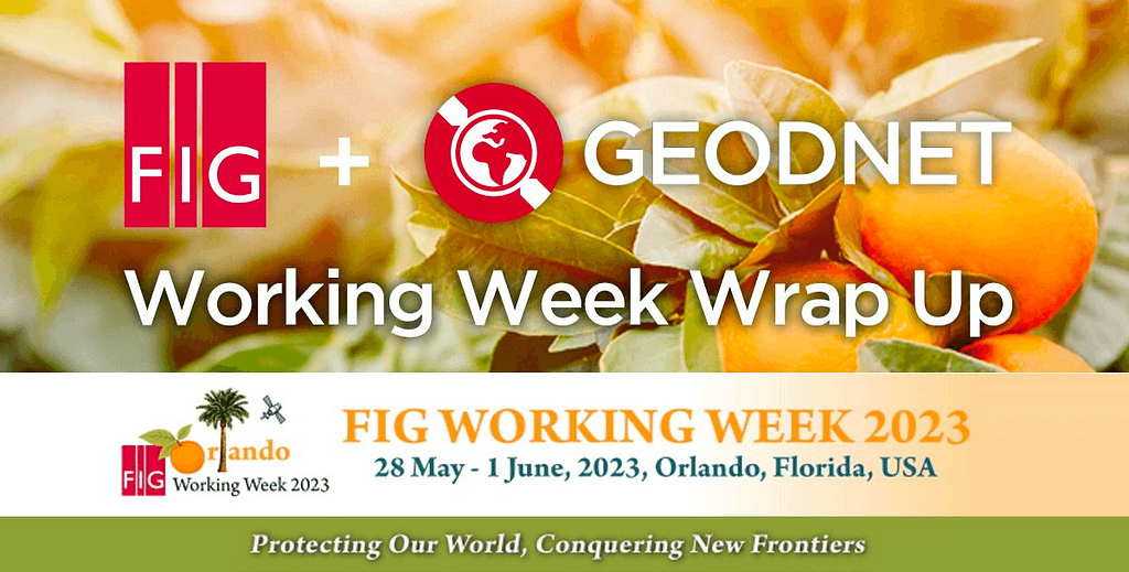 GEODNET's Participation in FIG 2023 Work Week