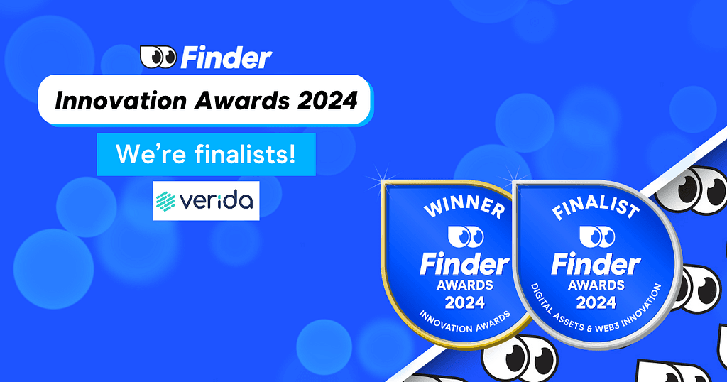 Verida Network Named Finalist in Finder Innovation Awards for Decentralised Data Storage