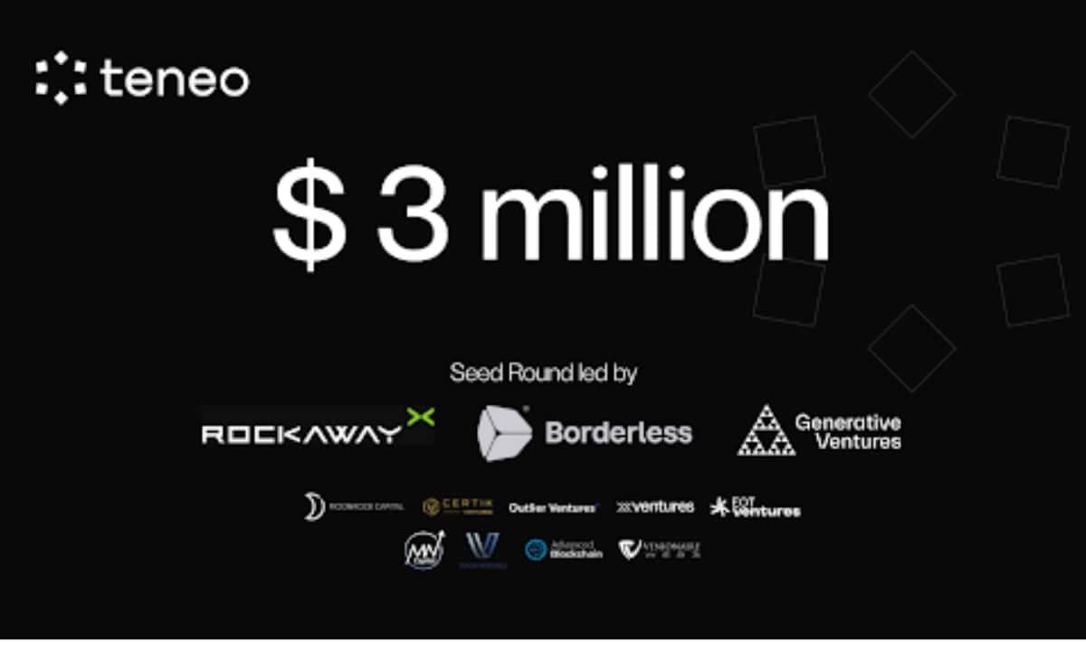 Teneo Protocol Secures $3 Million in Seed Funding to Democratize Social Media Data Access