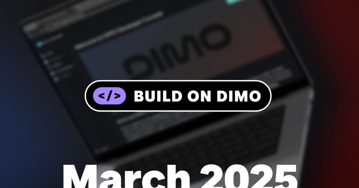DIMO Developer Ecosystem Update: New SDK Functions and Tesla Streaming Data