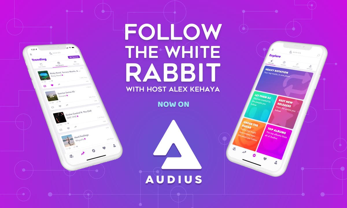 Audius Adds Follow the White Rabbit Podcast to Its Decentralized Streaming Platform