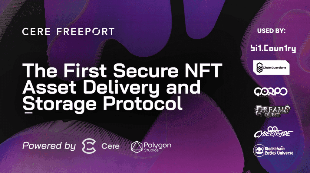 Cere Network & Polygon Studios Launch Secure NFT Management Platform