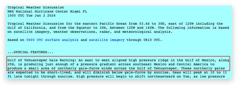 WeatherFlow Forecast and the Importance of Wind Direction