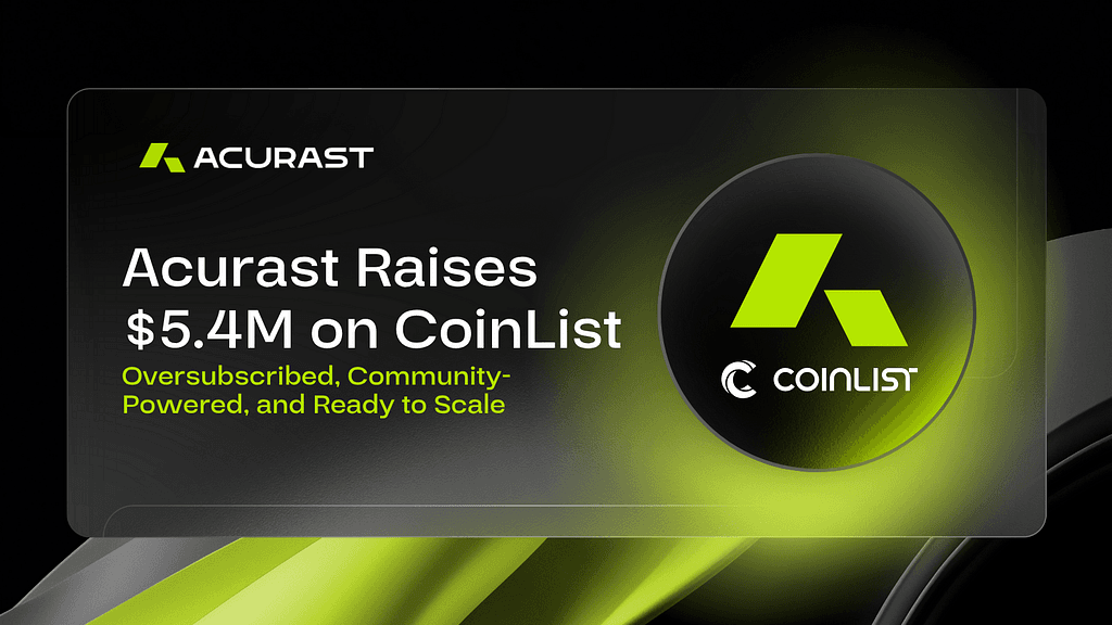 Acurast Token Sale Concludes Successfully