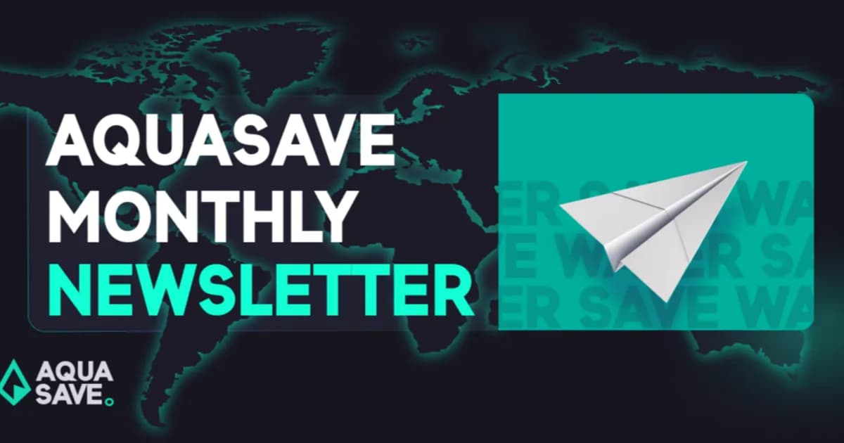 AquaSave Newsletter Update