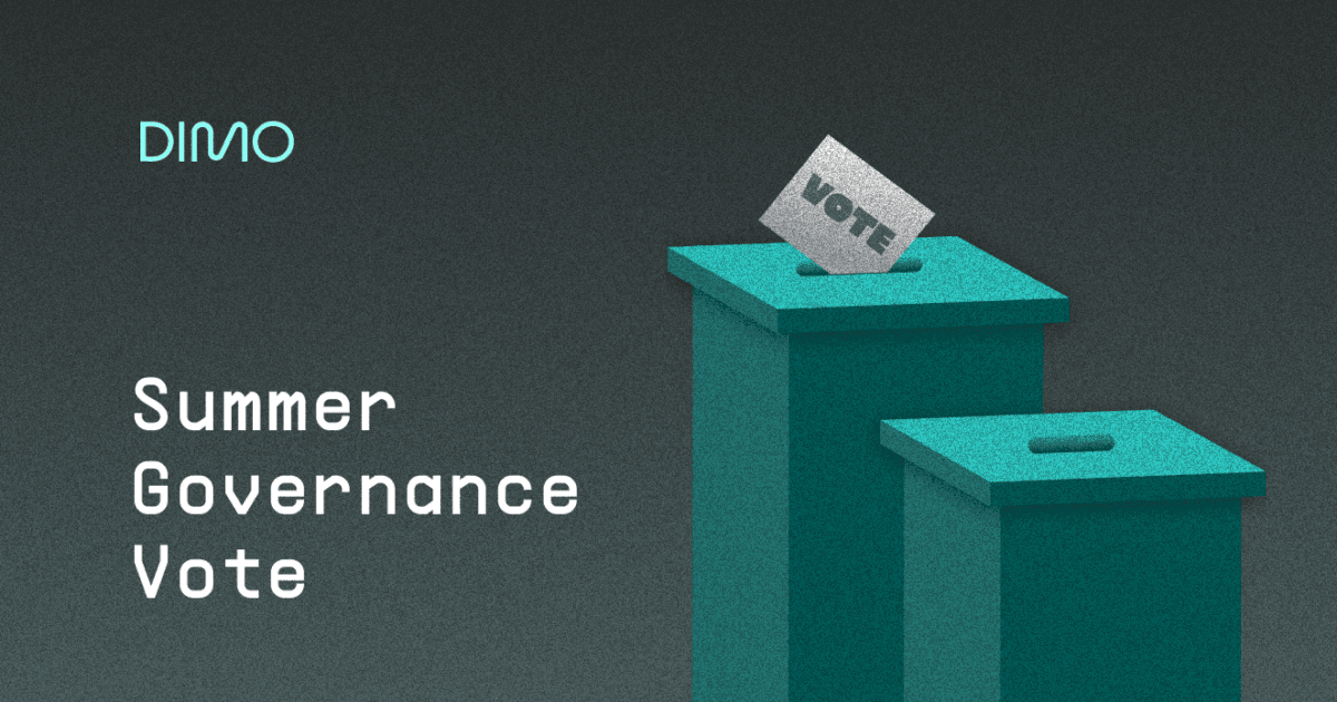 DIMO Governance Proposals and Token Development Updates