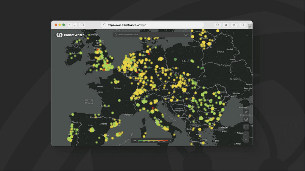 Upgraded Map for Comprehensive and Reliable Air Quality Data