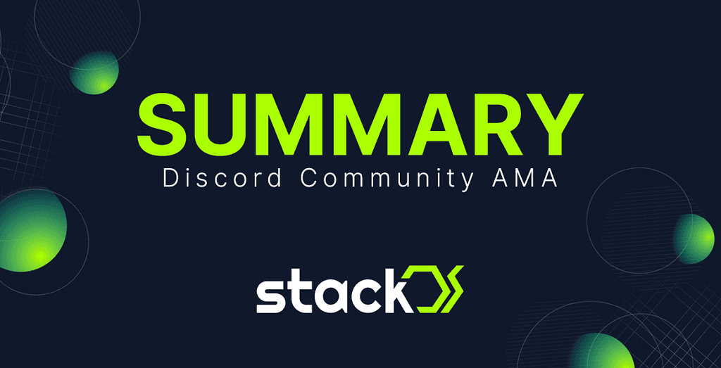 StackOS Community Call: Updates and Future Plans