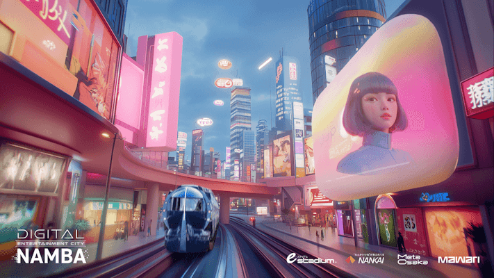 Mawari and Nankai Electric Railway Partner for Digital Entertainment City Namba Project