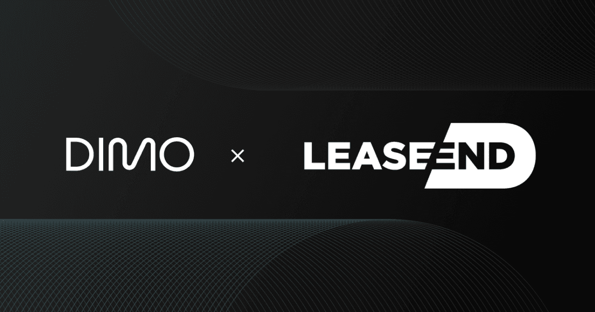 DIMO Partners with Lease End to Revolutionize the Leasing Experience