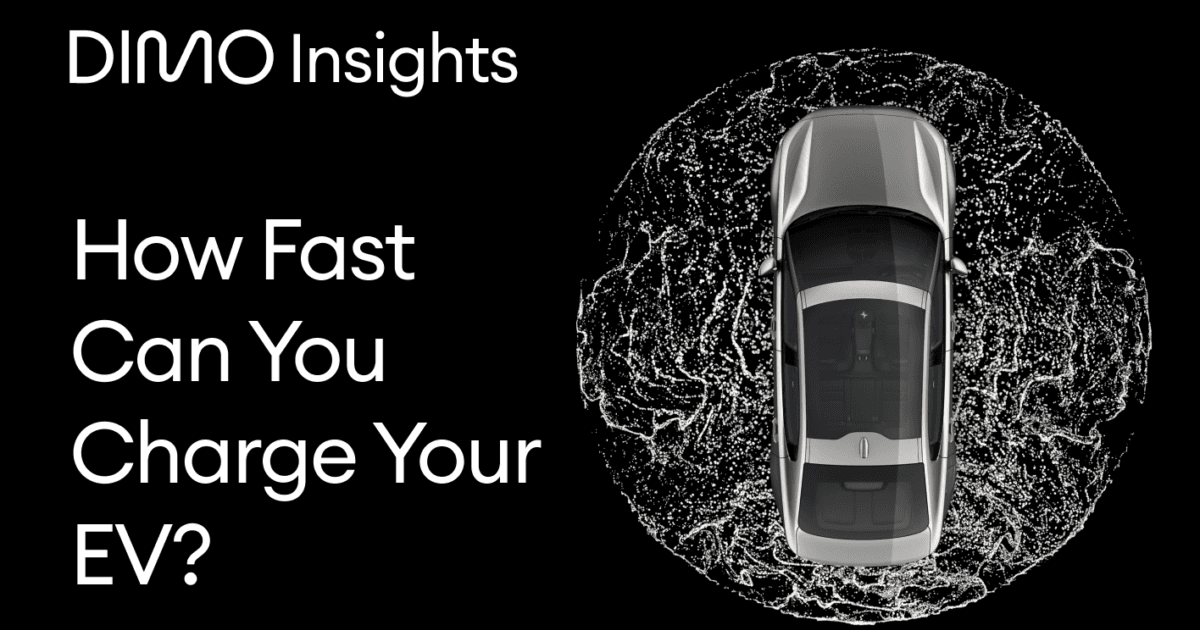 Understanding the Dynamics of EV Charging Speed with DIMO