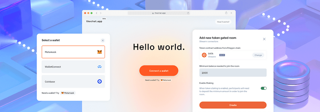 Introducing Thechat.app: Socializing on the Decentralized Streamr Network