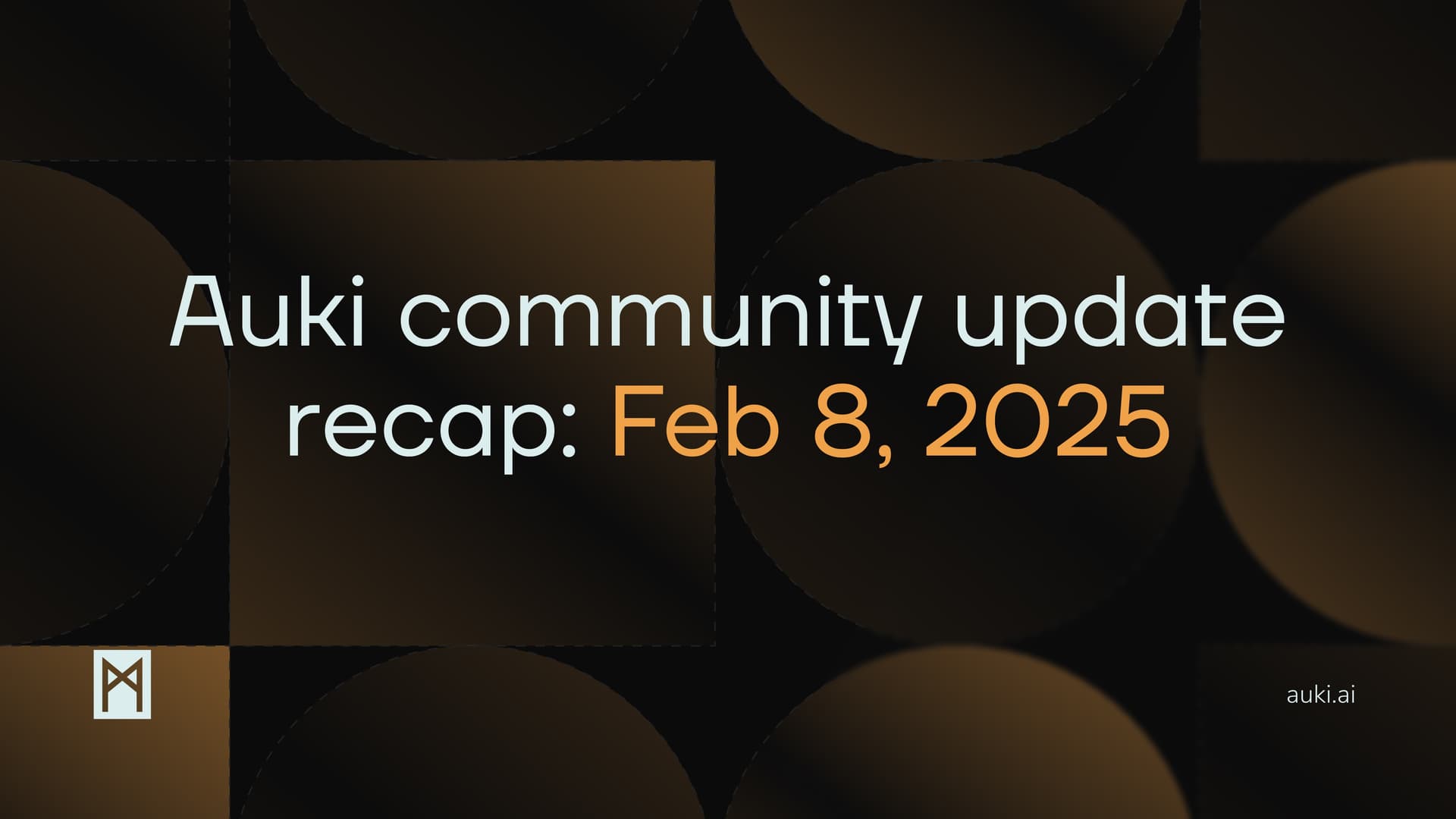 Auki-Network: Decentralized Machine Perception Network Update