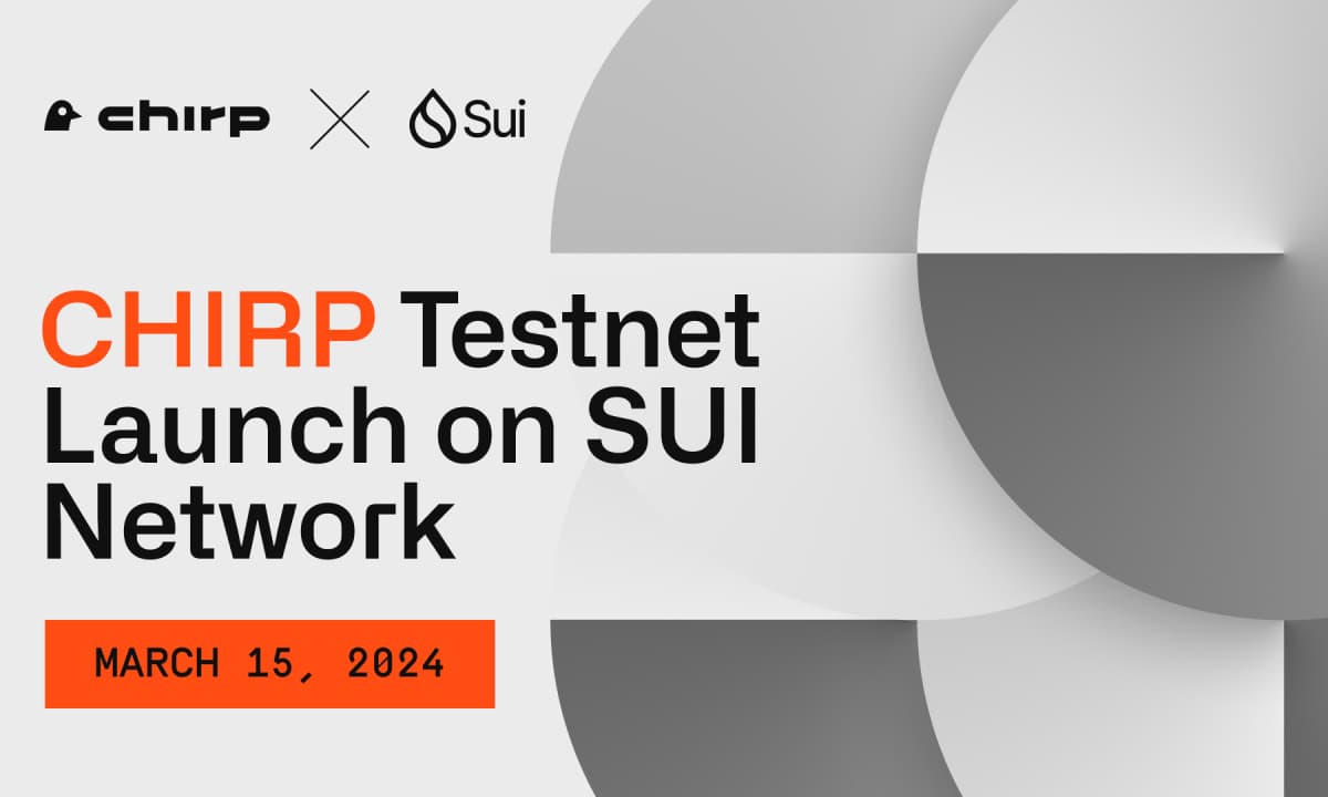 Chirp Network Launches Revolutionary IoT Network on Sui Blockchain