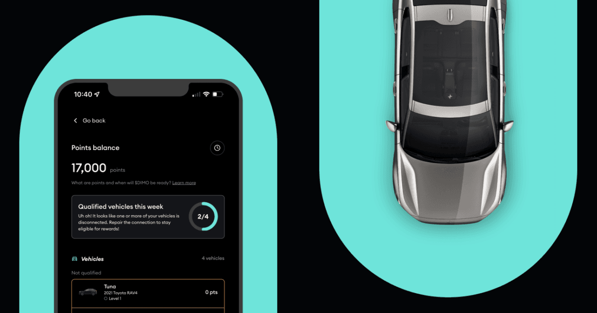 DIMO Launches Test Points in First Version of Rewards Engine