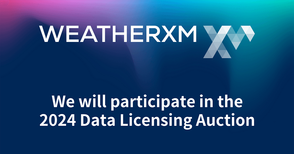WeatherXM to Participate in Auction for Network Data