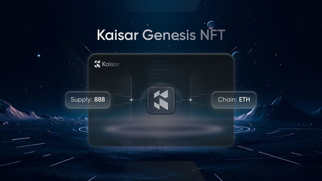 Kaisar Network Launches Kaisar Genesis NFT Freemint for Exclusive Benefits