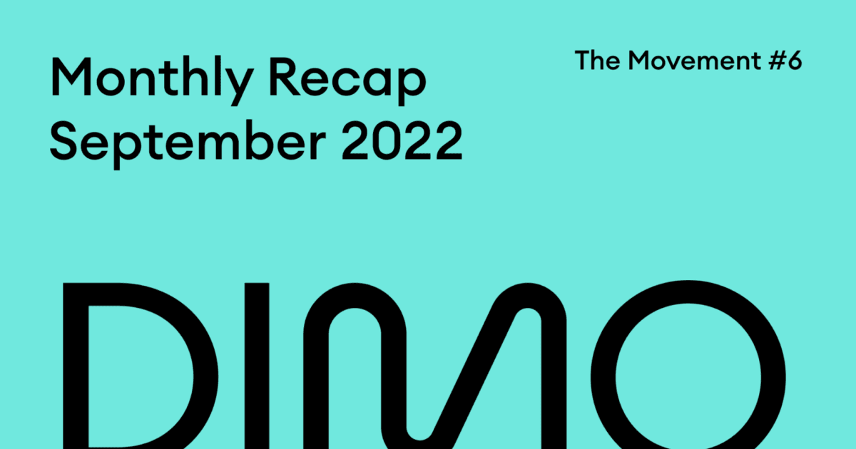 DIMO: Latest Updates and Future Direction