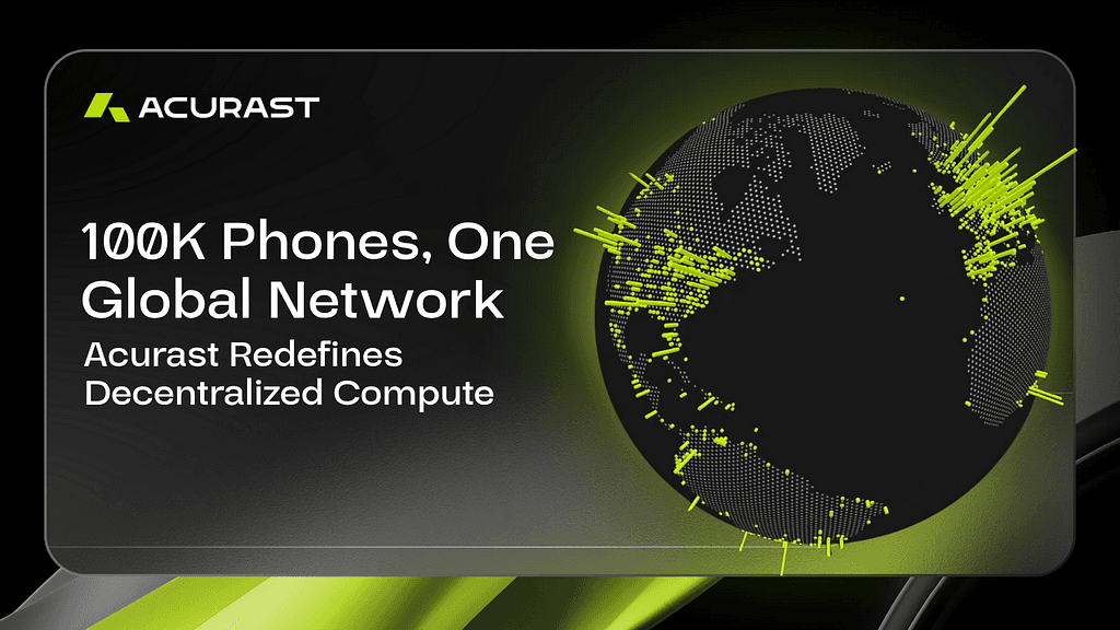 Acurast Hits 100,000 Smartphones Milestone in Decentralized Compute Network