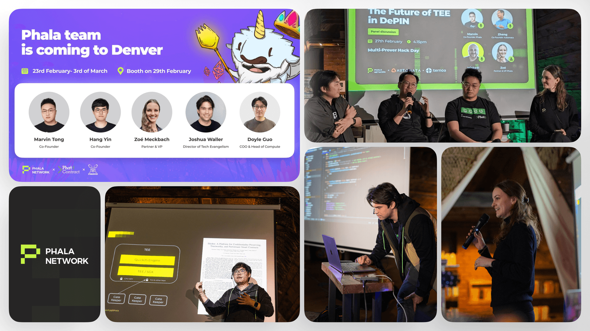 Unveiling Phala Network's Agent Contract Framework at EthDenver 2024
