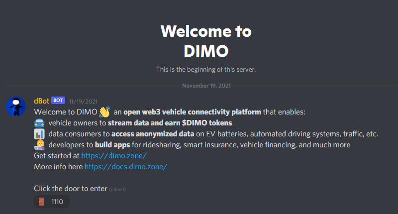 DIMO: A Multi-Disciplinary Project Guiding Users Towards a Connected Future