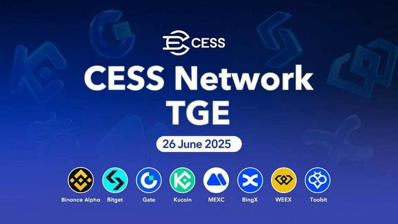 CESS Unveils Token Generation Event for Decentralized Data Infrastructure