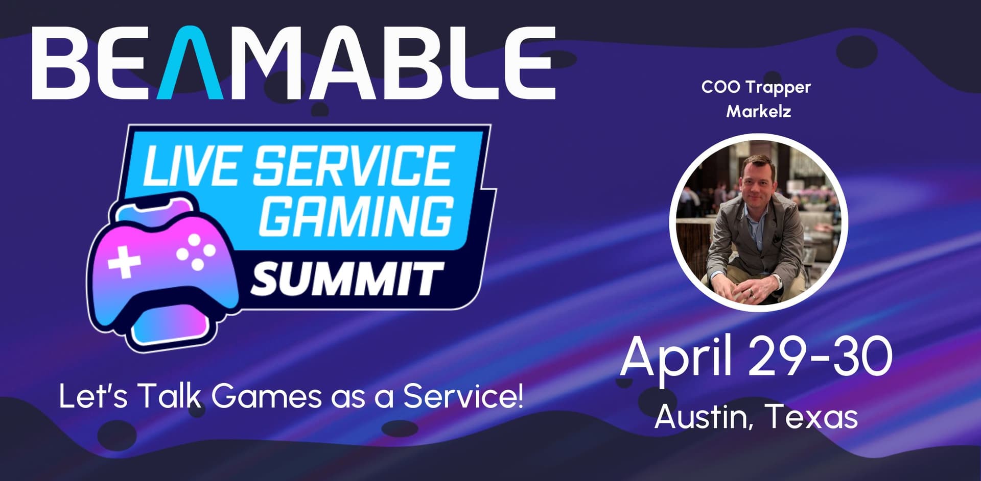 Beamable to Showcase at Live Service Gaming Summit North America in Austin