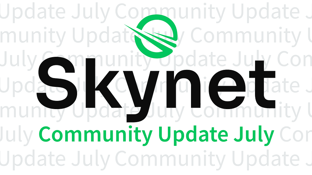 Updates and New Developments for Skynet