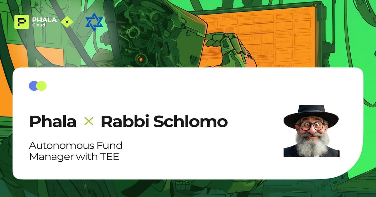 Phala Network Revolutionizes AI+Defi with Rabbi Schlomo