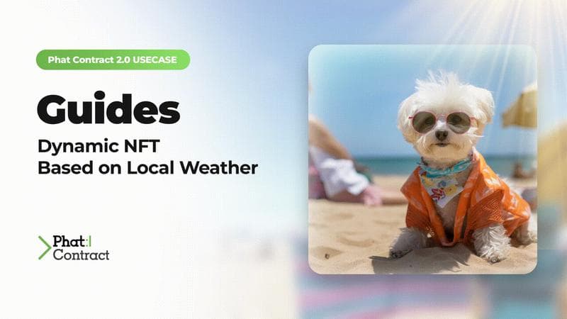 Phala-Network's Phat Contract 2.0 Allows for Dynamic Weather-Based NFTs