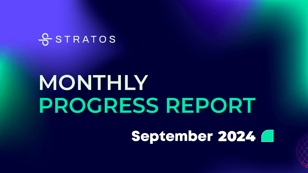 Stratos September Update: Celebrating Milestones and New Partnerships