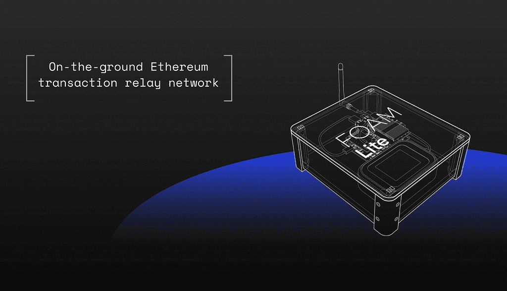 FOAM Lite: Accelerating Use Cases in IoT with a General Purpose Ethereum Radio Relay Node