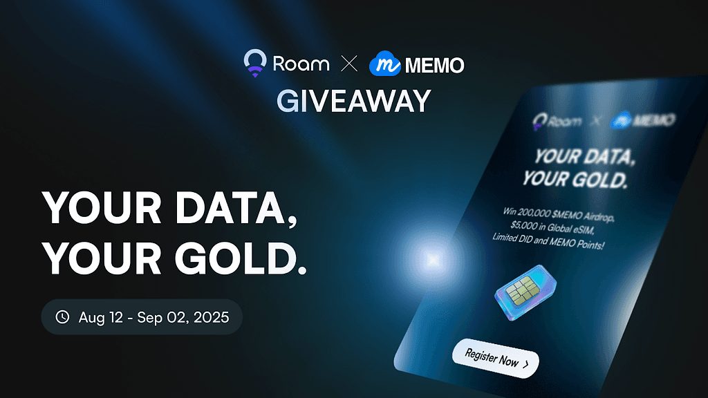Roam Networks Partners with MemoLabs for Exciting Giveaway Event