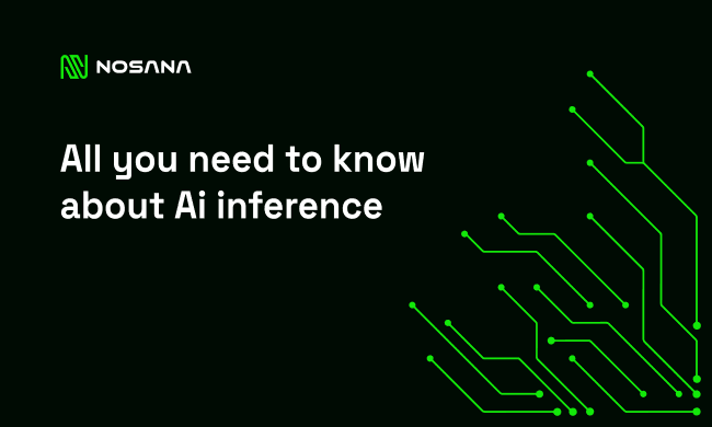 Revolutionizing AI Inference: NVIDIA's GPUs and Nosana's Blockchain Platform