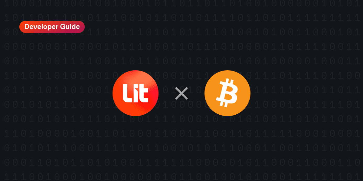 Empowering Bitcoin with Programmable Key Pairs through Lit Protocol