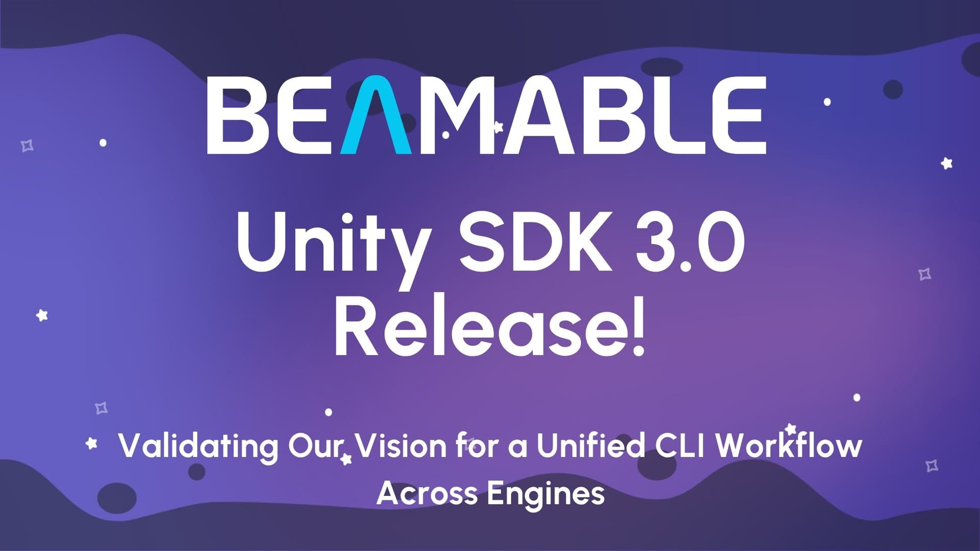 Beamable Revolutionizes Live Game Development with Unity 3.0.0 Update