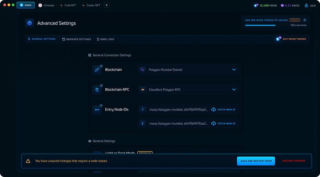 MASQ App Version 0.3.1 Release: Features, Improvements, and Bug Fixes
