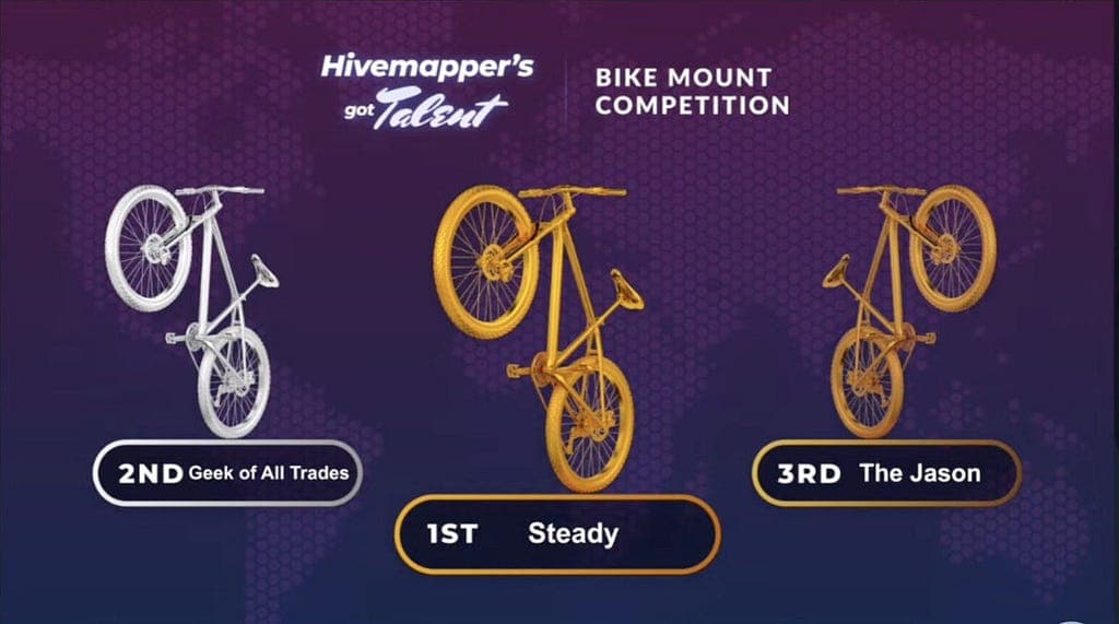 Hivemapper Community's Creative Mounting Solutions for Dashcam on Motorcycles and Bicycles