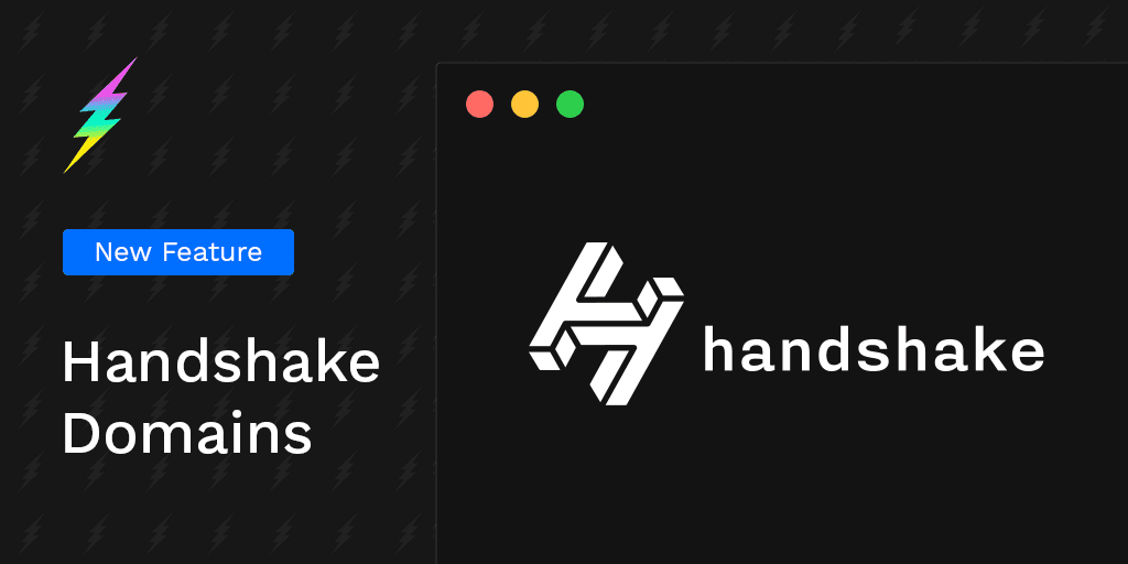 Handshake Domains Integration on Fleek: Empowering the Open Web