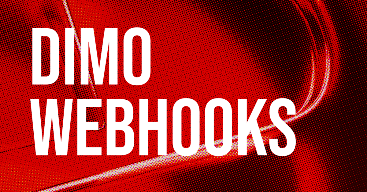 Introducing DIMO's Revolutionary Vehicle Events API